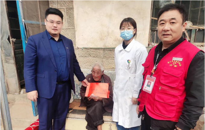 愛在重陽節(jié)，慰問暖人心